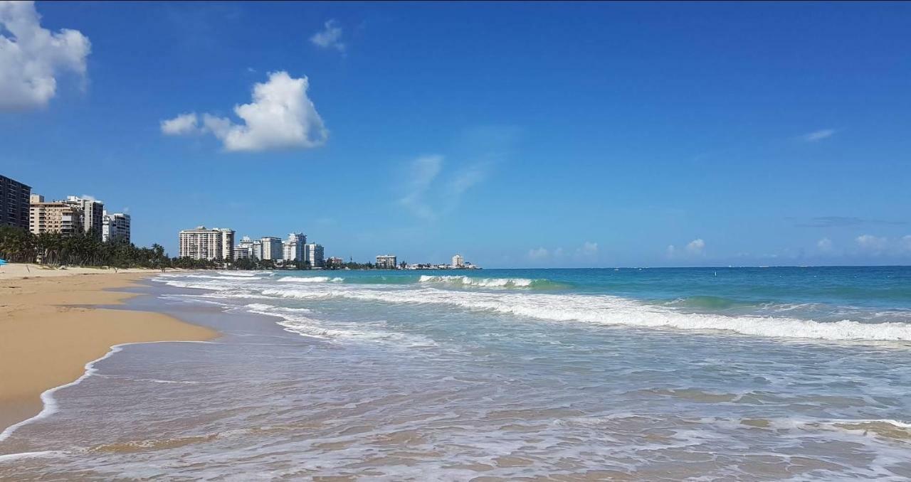 산후안 Beach Front Apt Isla Verde 3 아파트 외부 사진