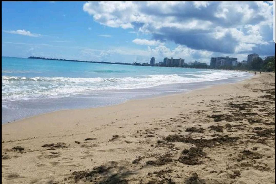 산후안 Beach Front Apt Isla Verde 3 아파트 객실 사진
